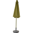 Mittelstockschirm 'Paolo Push' senffarben Ø 270 cm