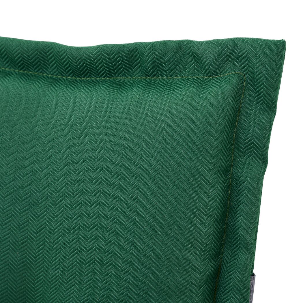 Hochlehner-Auflage 'Gardamo Mirage' grün/dunkelgrün 48 x 120 x 6 cm