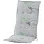 Hochlehner-Auflage 'Gardamo Mirage' grau/grün 48 x 120 x 6 cm