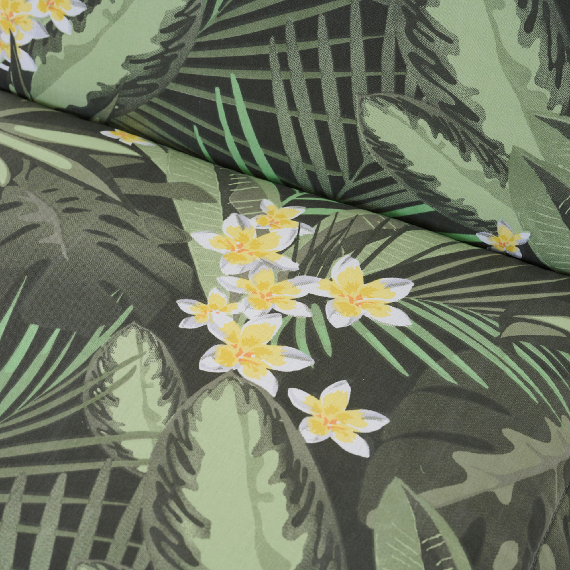 Sesselauflage 'Gardamo Mirage' grün 48 x 120 x 6 cm