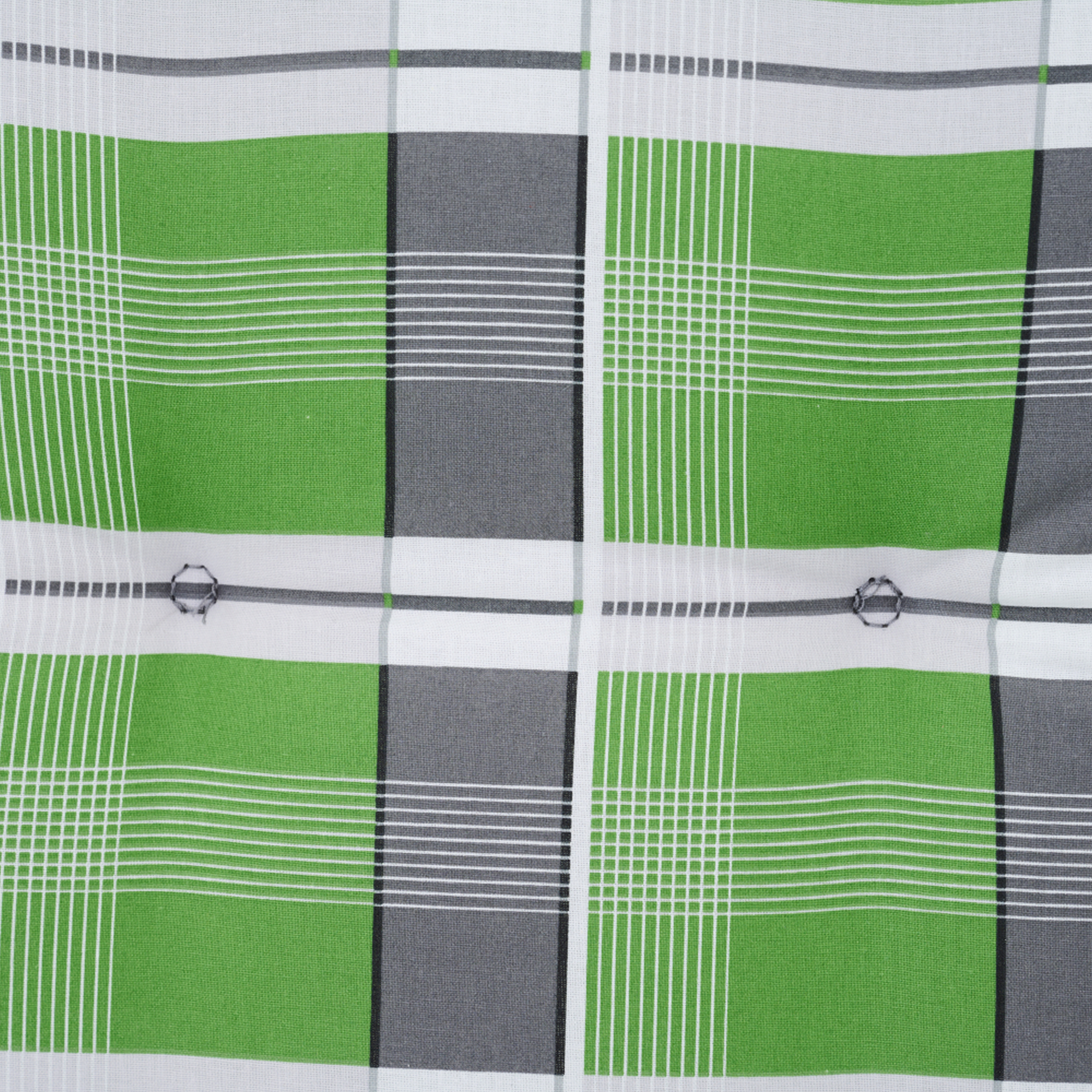 Sesselauflage 'Gardamo Mirage' grau/grün 48 x 120 x 6 cm