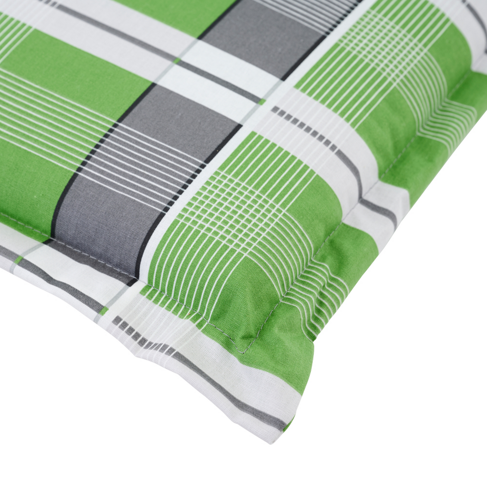 Sesselauflage 'Gardamo Mirage' grau/grün 48 x 120 x 6 cm