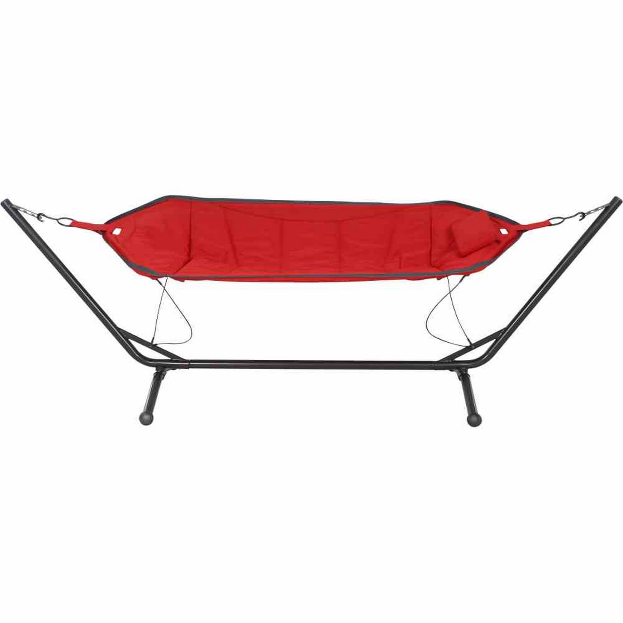 Hängematte 'Bahia' rot/grau 105 x 104 x 305 cm