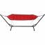Hängematte 'Bahia' mit Gestell rot 305 x 104 x 105 cm