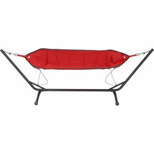 Hängematte 'Bahia' rot/grau 105 x 104 x 305 cm