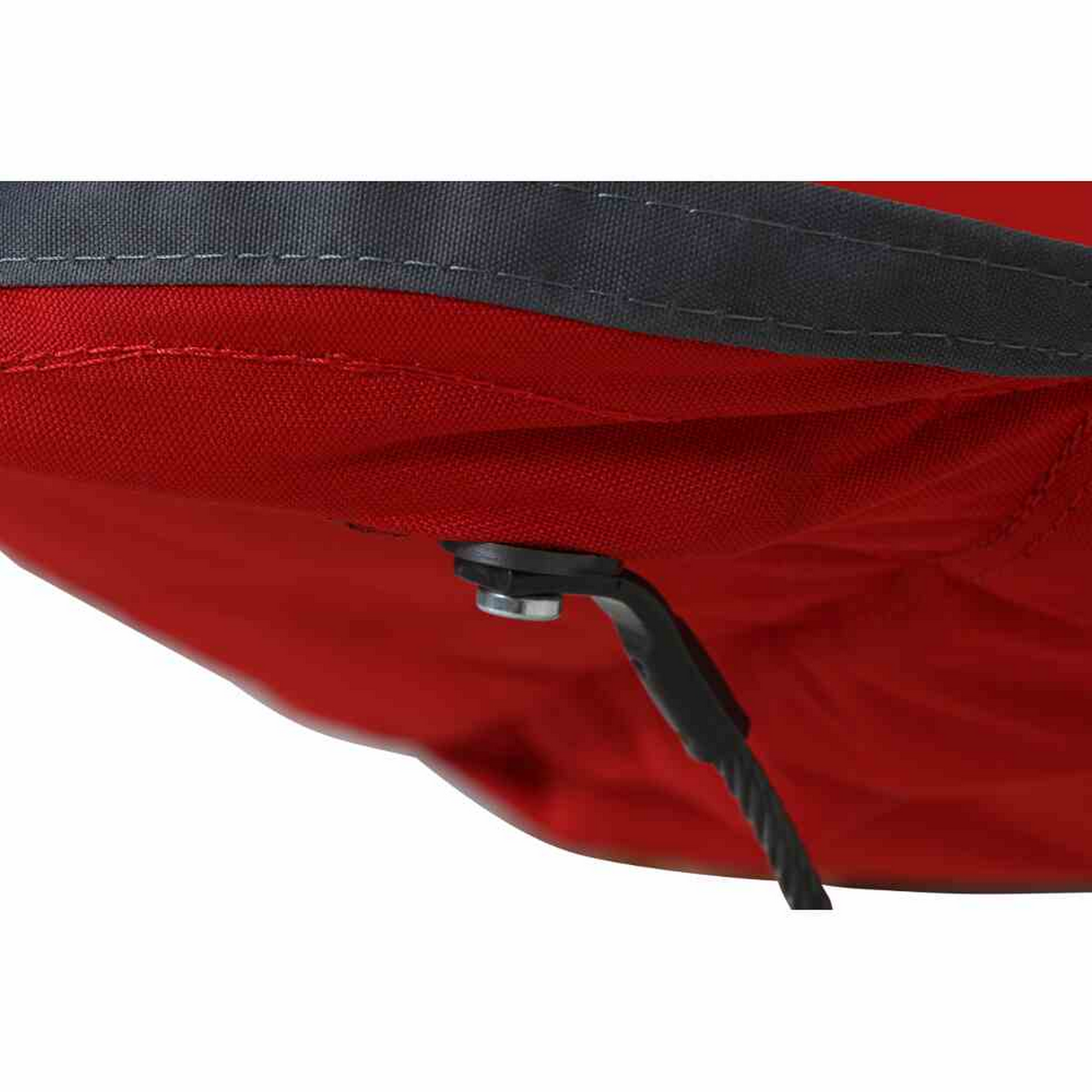 Hängematte 'Bahia' rot/grau 105 x 104 x 305 cm