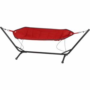 Hängematte 'Bahia' rot/grau 105 x 104 x 305 cm