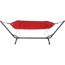 Hängematte 'Bahia' rot/grau 105 x 104 x 305 cm