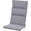 Hochlehner-Auflage 'Comfort' grau 48 x 120 x 6 cm