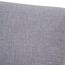 Hochlehner-Auflage 'Comfort' grau 48 x 120 x 6 cm