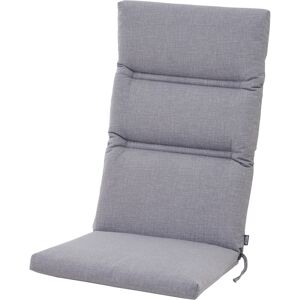 Sesselauflage 'Comfort' grau 48 x 120 x 6 cm