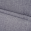 Sesselauflage 'Comfort' grau 48 x 120 x 6 cm