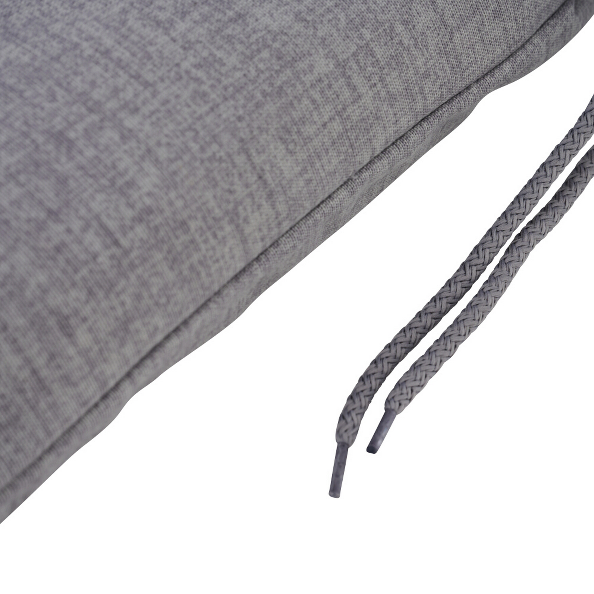 Sesselauflage 'Comfort' grau 48 x 110 x 6 cm