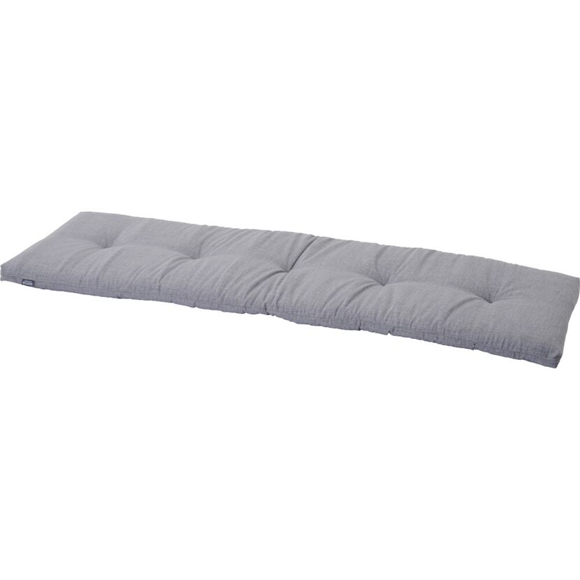 Bankauflage 'Comfort' grau 140 x 44 x 6 cm