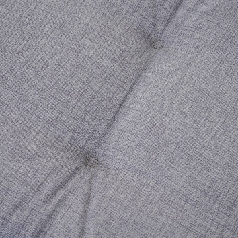 Bankauflage 'Comfort' grau 140 x 44 x 6 cm