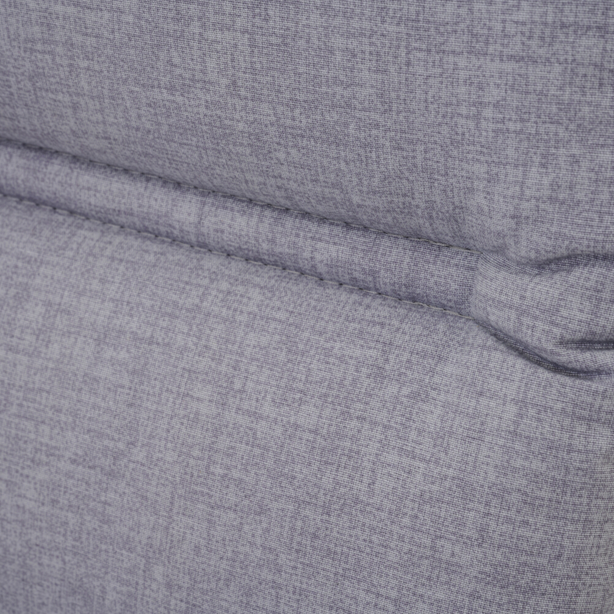 Sesselauflage 'Comfort' grau 48 x 96 x 6 cm