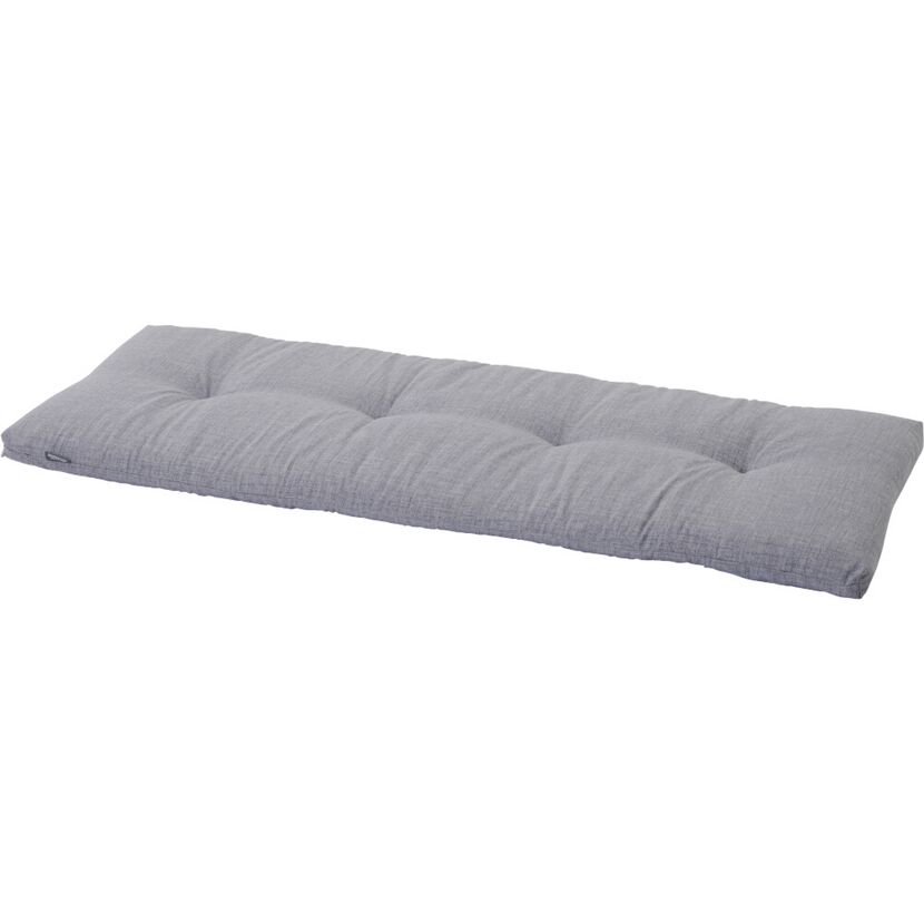Bankauflage 'Comfort' grau 110 x 44 x 6 cm