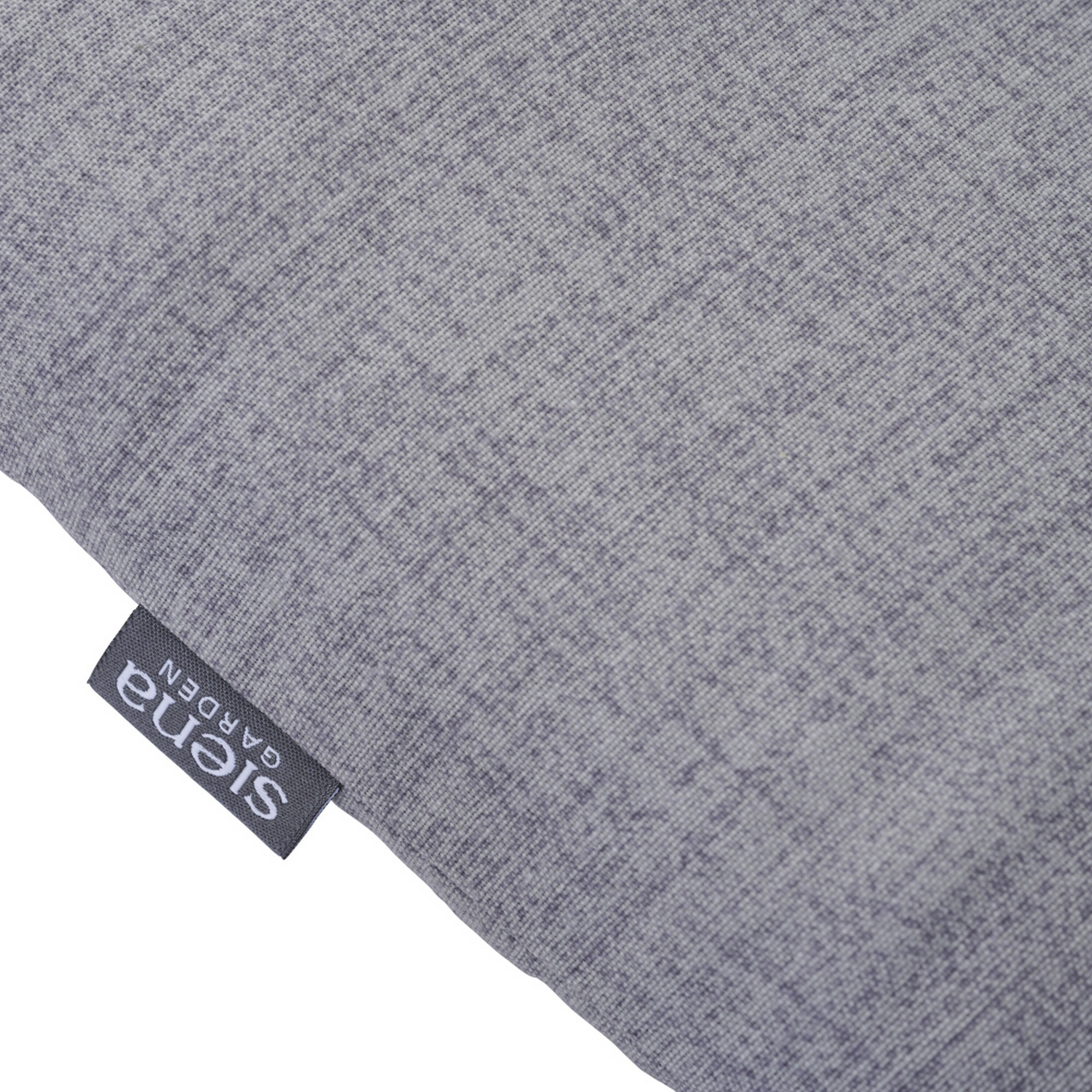 Bankauflage 'Comfort' grau 110 x 44 x 6 cm