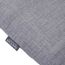 Bankauflage 'Comfort' grau 110 x 44 x 6 cm