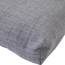 Bankauflage 'Comfort' grau 44 x 110 x 6 cm