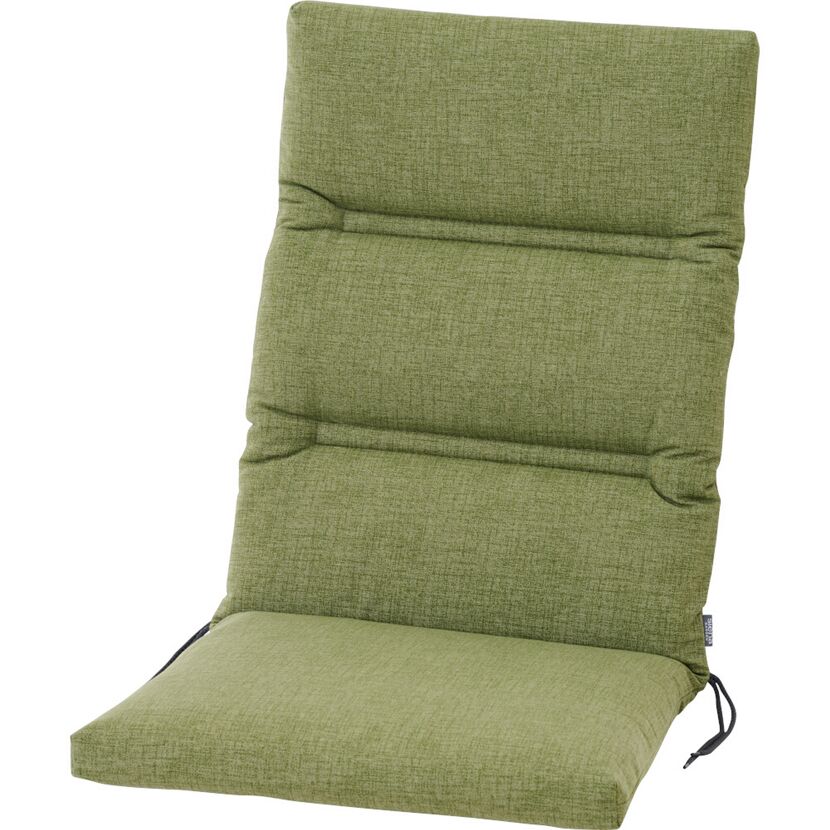 Hochlehner-Auflage 'Comfort' olivgrün 48 x 110 x 6 cm