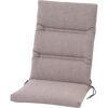 Hochlehner-Auflage 'Comfort' taupe 48 x 110 x 6 cm