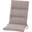 Hochlehner-Auflage 'Comfort' taupe 48 x 110 x 6 cm