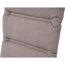 Hochlehner-Auflage 'Comfort' taupe 48 x 110 x 6 cm