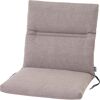 Liegestuhl-Auflage 'Comfort' taupe 48 x 96 x 6 cm
