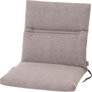 Sesselauflage 'Comfort' taupe 48 x 96 x 6 cm