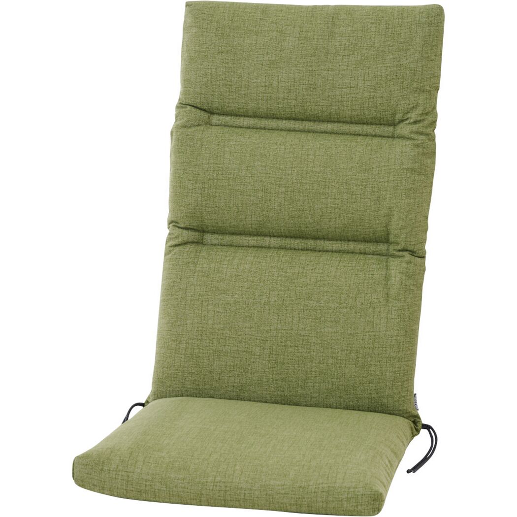 Hochlehner-Auflage 'Comfort' olivgrün 48 x 120 x 6 cm