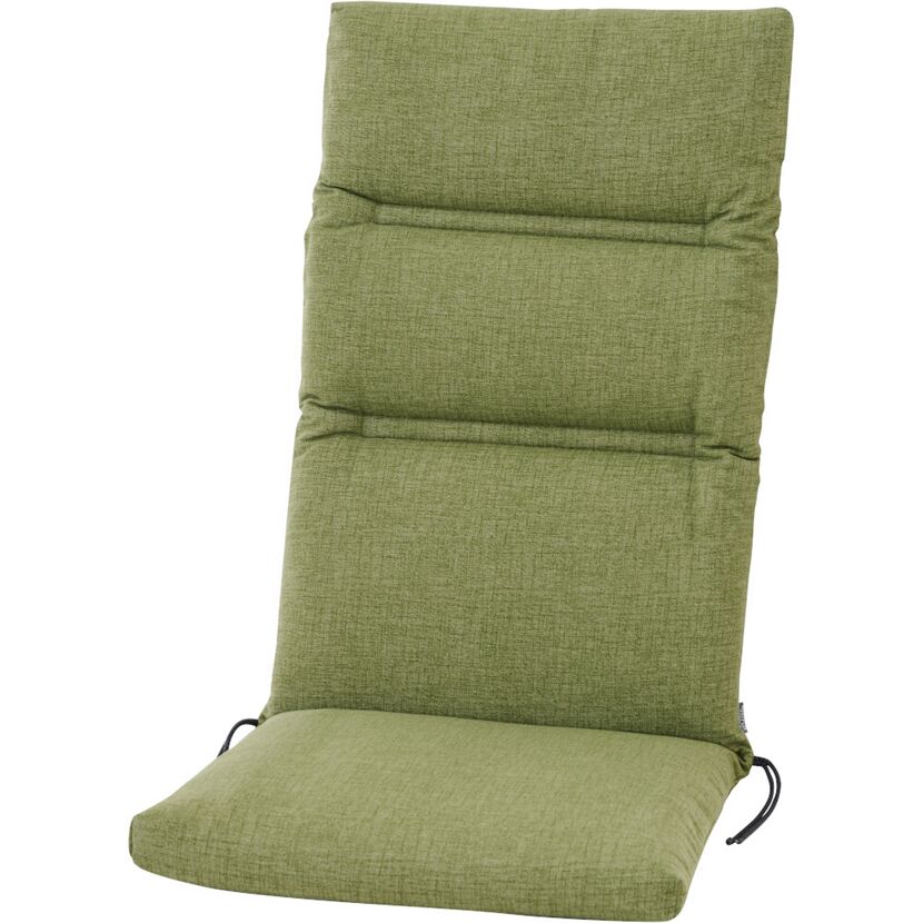 Hochlehner-Auflage 'Comfort' olivgrün 48 x 120 x 6 cm