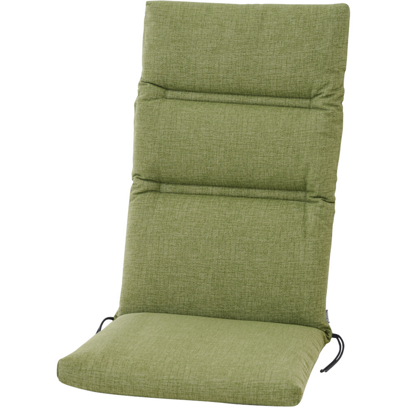 Hochlehner-Auflage 'Comfort' olivgrün 48 x 120 x 6 cm