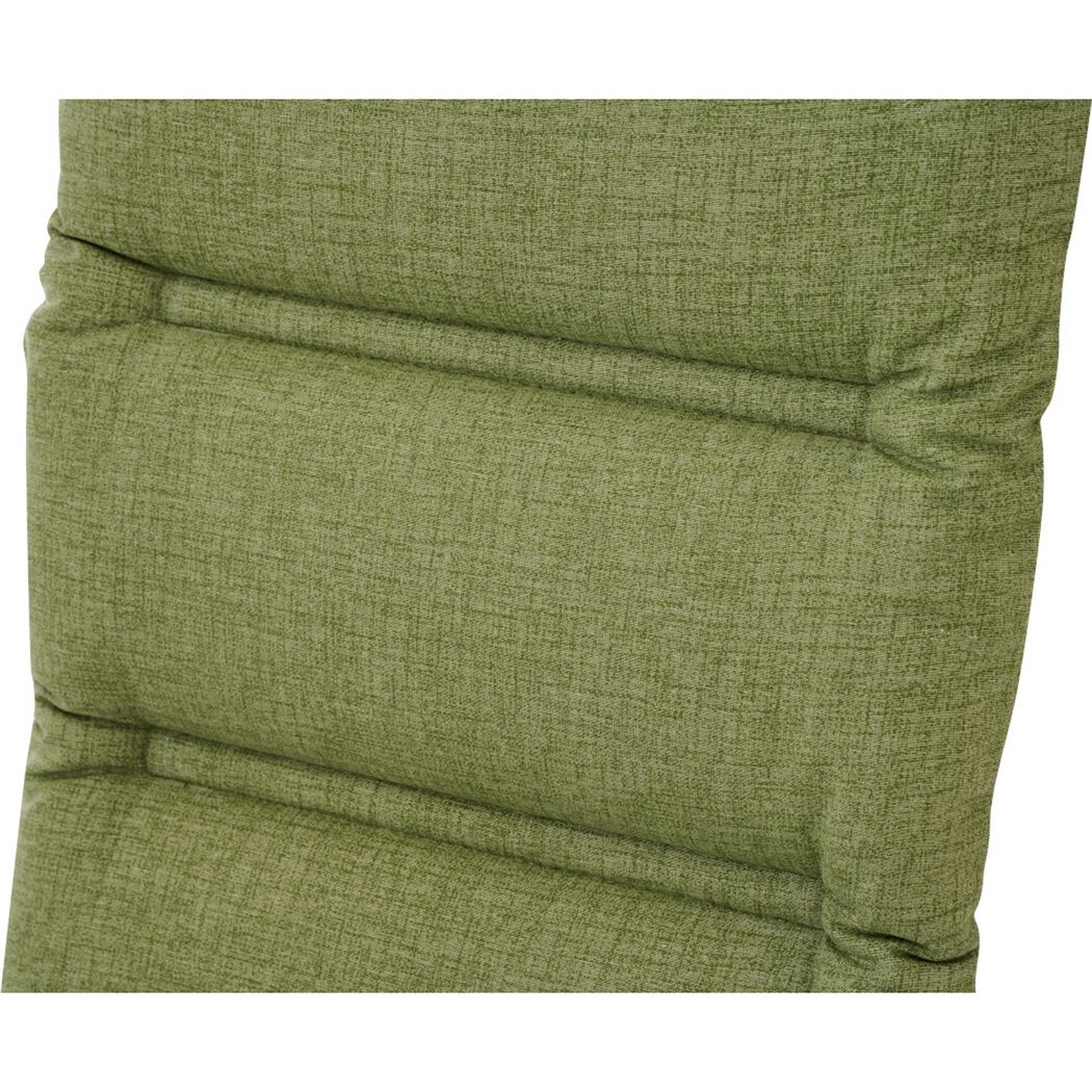Hochlehner-Auflage 'Comfort' olivgrün 48 x 120 x 6 cm