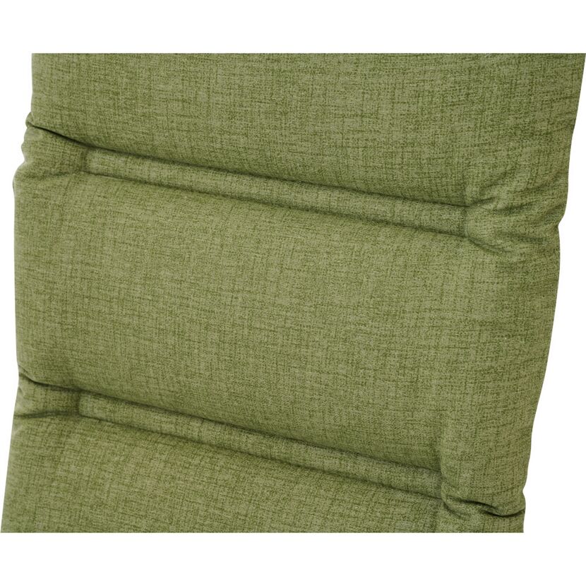 Hochlehner-Auflage 'Comfort' olivgrün 48 x 120 x 6 cm