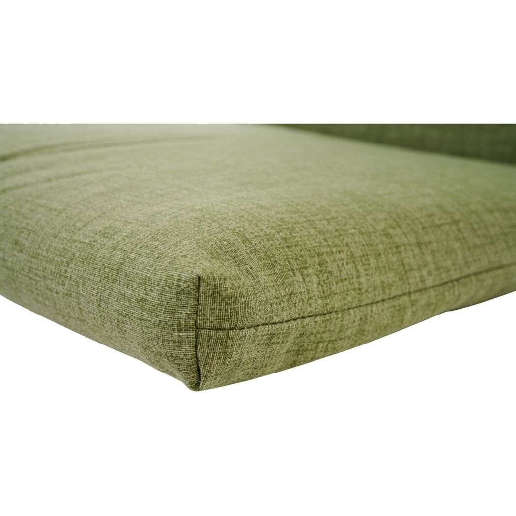 Hochlehner-Auflage 'Comfort' olivgrün 48 x 120 x 6 cm