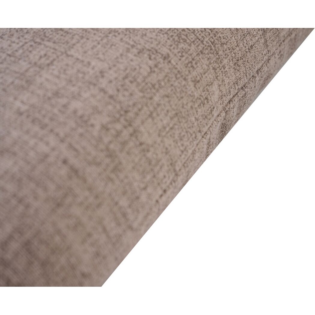 Hochlehner-Auflage 'Comfort' taupe 48 x 120 x 6 cm
