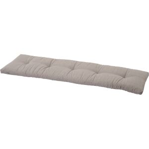 Bankauflage 'Comfort' taupe 140 x 44 x 6 cm