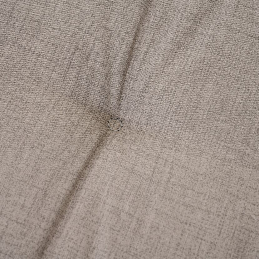 Bankauflage 'Comfort' taupe 140 x 44 x 6 cm