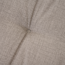 Bankauflage 'Comfort' taupe 44 x 140 x 6 cm