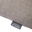 Bankauflage 'Comfort' taupe 44 x 140 x 6 cm