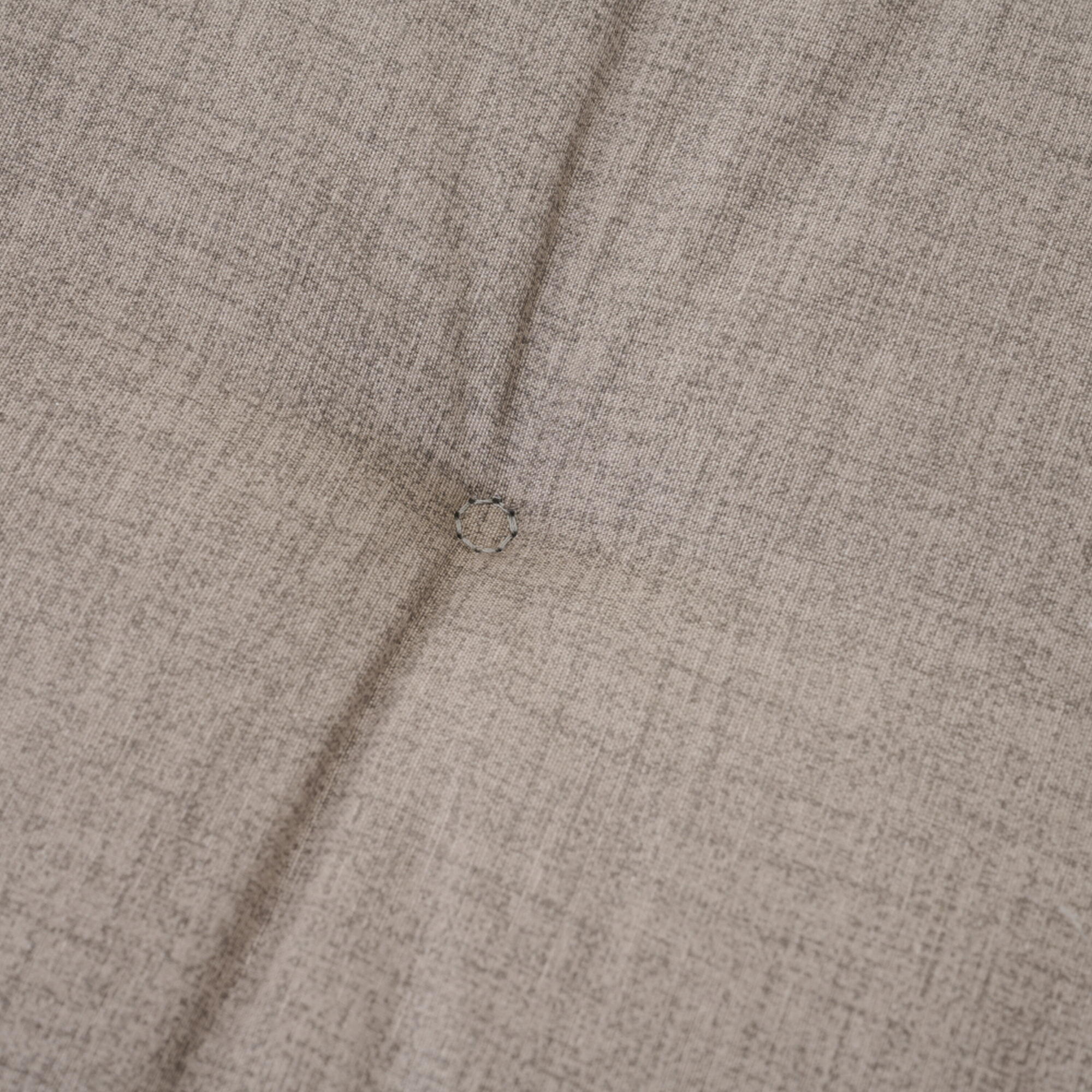 Bankauflage 'Comfort' taupe 110 x 44 x 6 cm