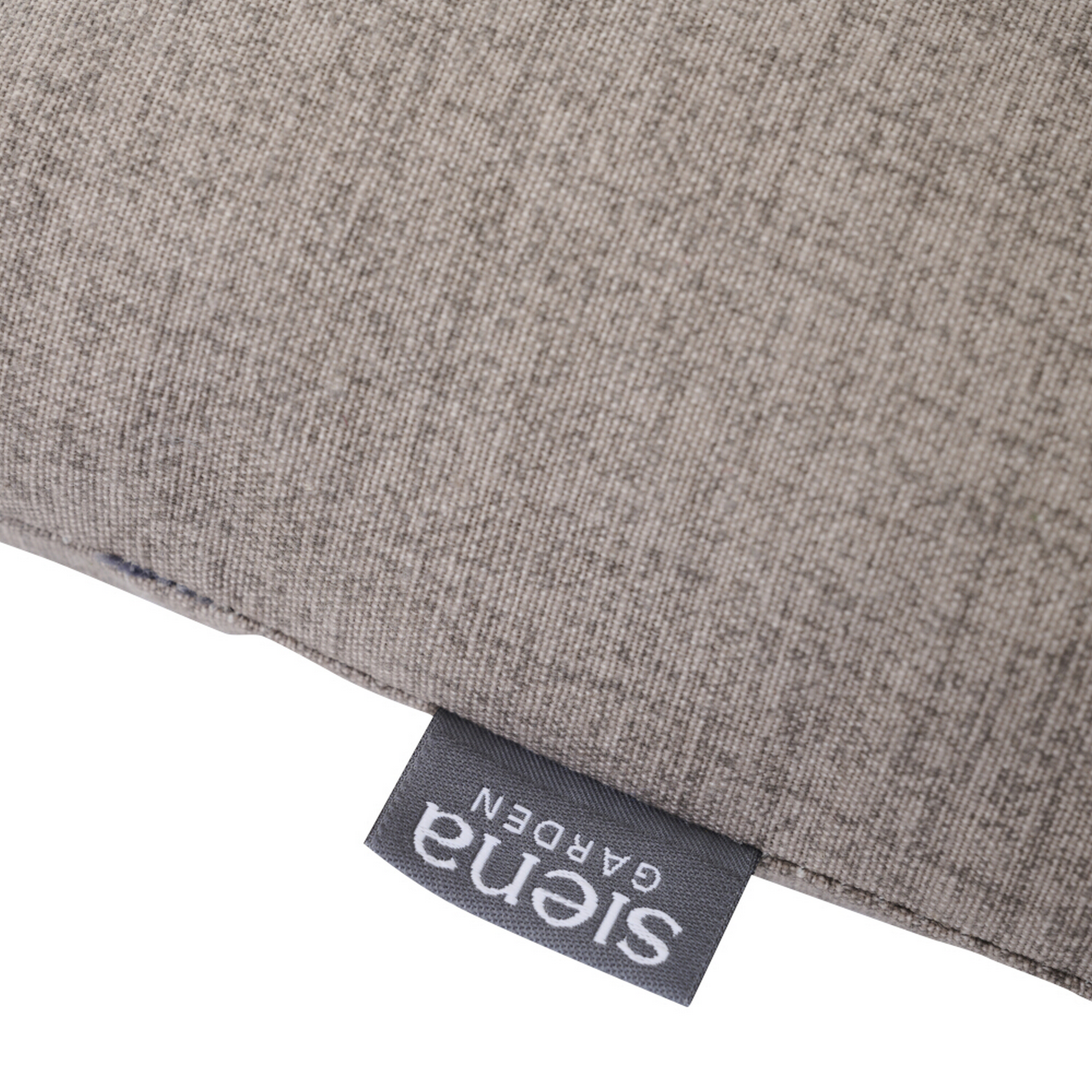 Bankauflage 'Comfort' taupe 110 x 44 x 6 cm