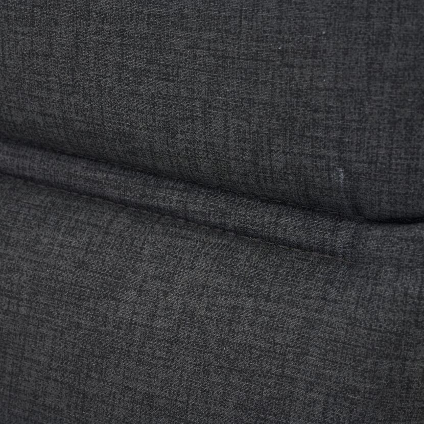Hochlehner-Auflage 'Comfort' anthrazit 48 x 120 x 6 cm