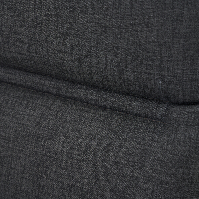 Hochlehner-Auflage 'Comfort' anthrazit 48 x 120 x 6 cm