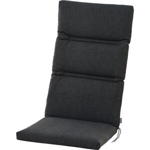 Sesselauflage 'Comfort' anthrazit 48 x 120 x 6 cm