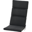 Sesselauflage 'Comfort' anthrazit 48 x 120 x 6 cm