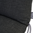 Sesselauflage 'Comfort' anthrazit 48 x 120 x 6 cm