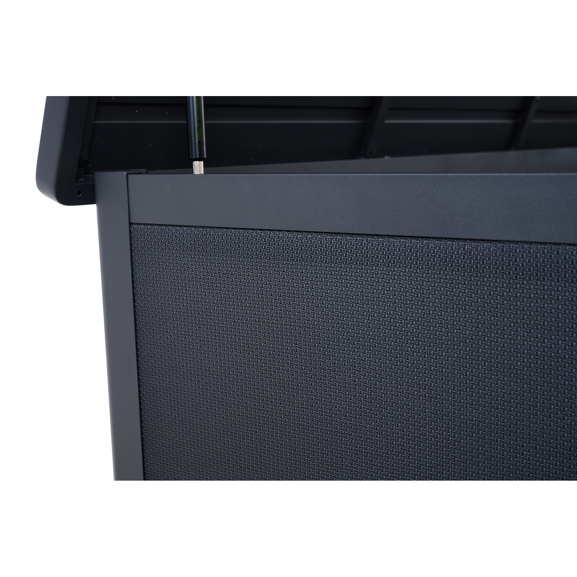 Kissenbox 'Sabano' anthrazit 76 x 75 x 135,5  cm