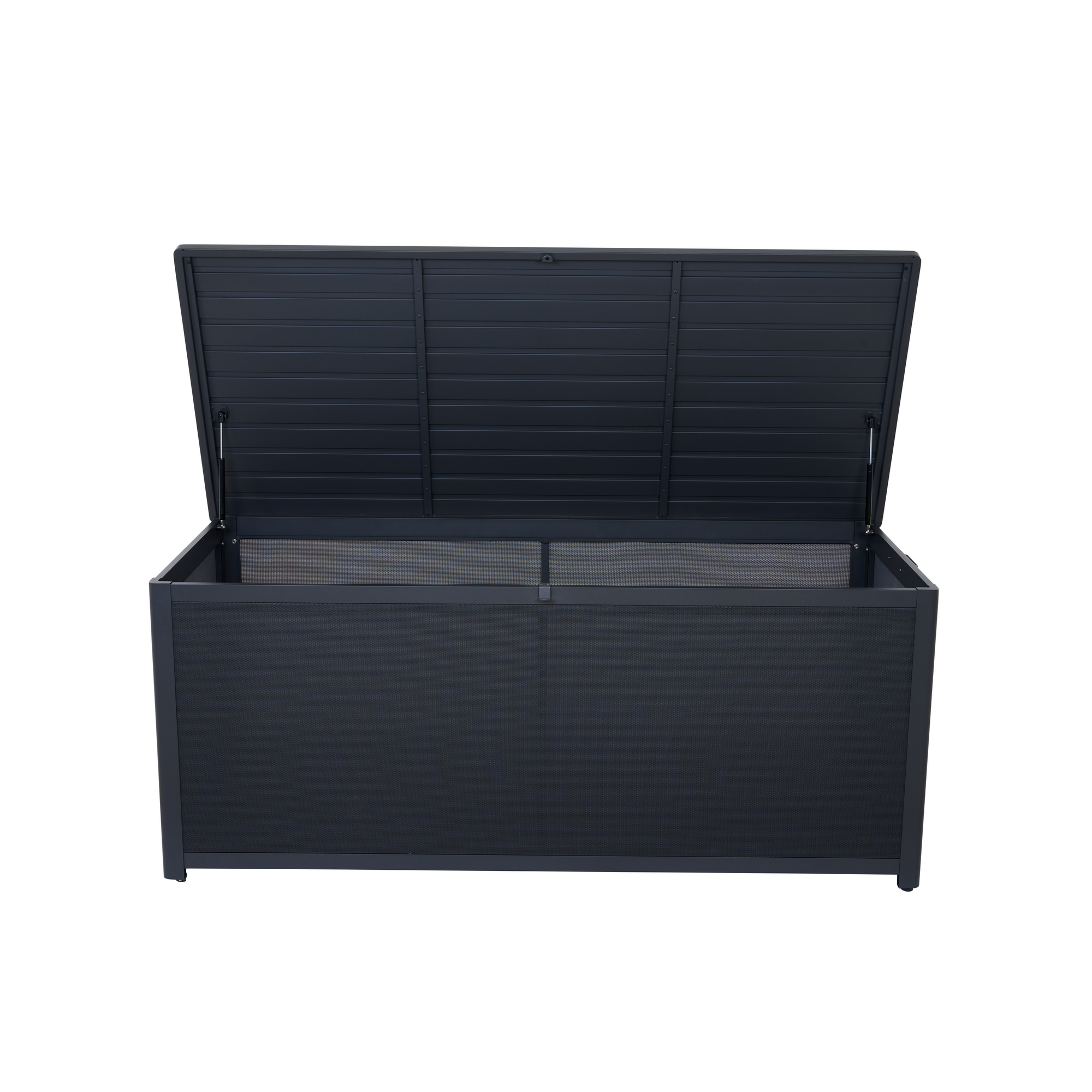 Kissenbox 'Sabano' Aluminium anthrazit 181 x 82 x 75 cm